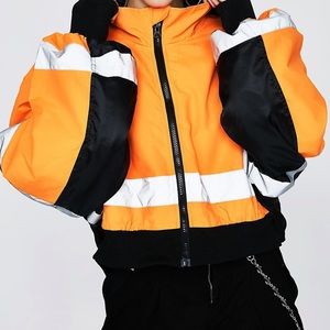 POSTER GRL reflective jacket